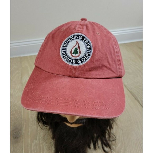 Burning Tree Junior Golf Club Hat Baseball Cap Ahead Classic Cut Adult Strapback - Picture 1 of 10